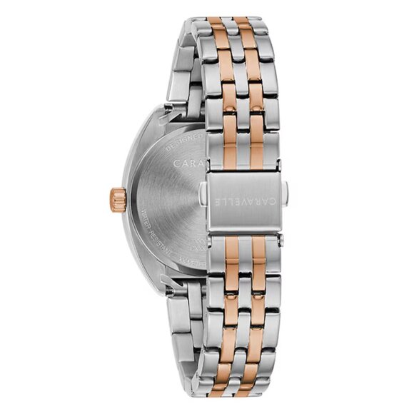 Caravelle by Bulova Retro  Stainless Steel Bracelet Classic Women's Watch - Picture 2 of 6